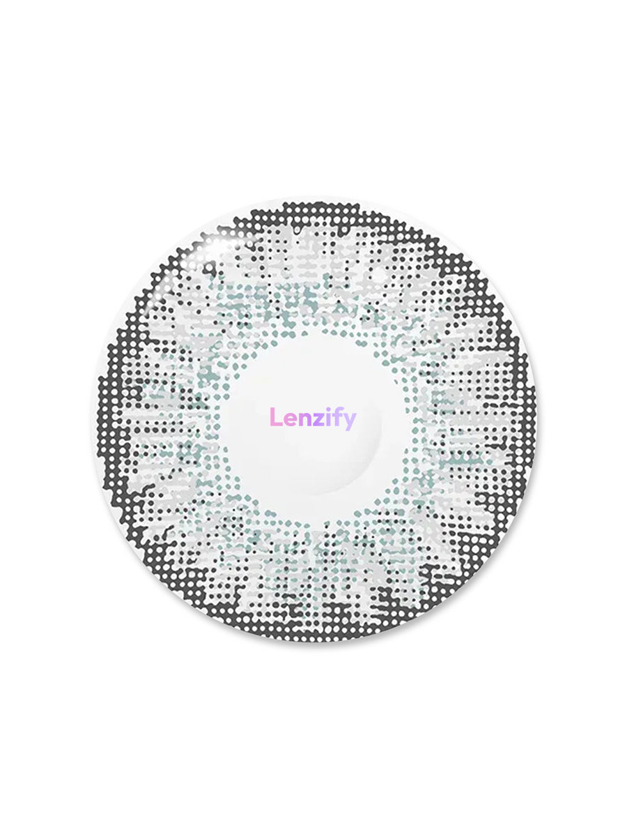 Icy Glacier Grey Three Tone Lens