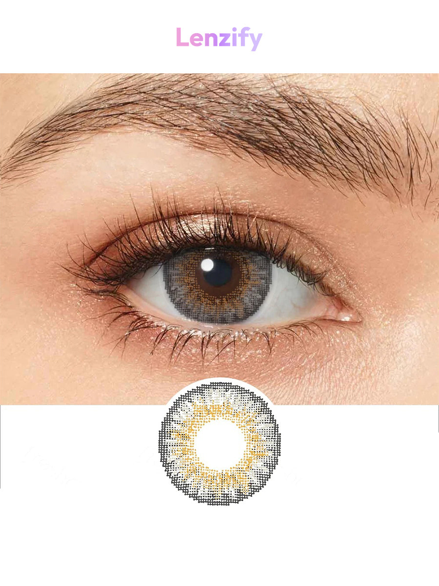 Misty Grey Gold Three Tone