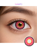 Purple Pink Contact Lens