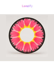 Purple Pink Contact Lens