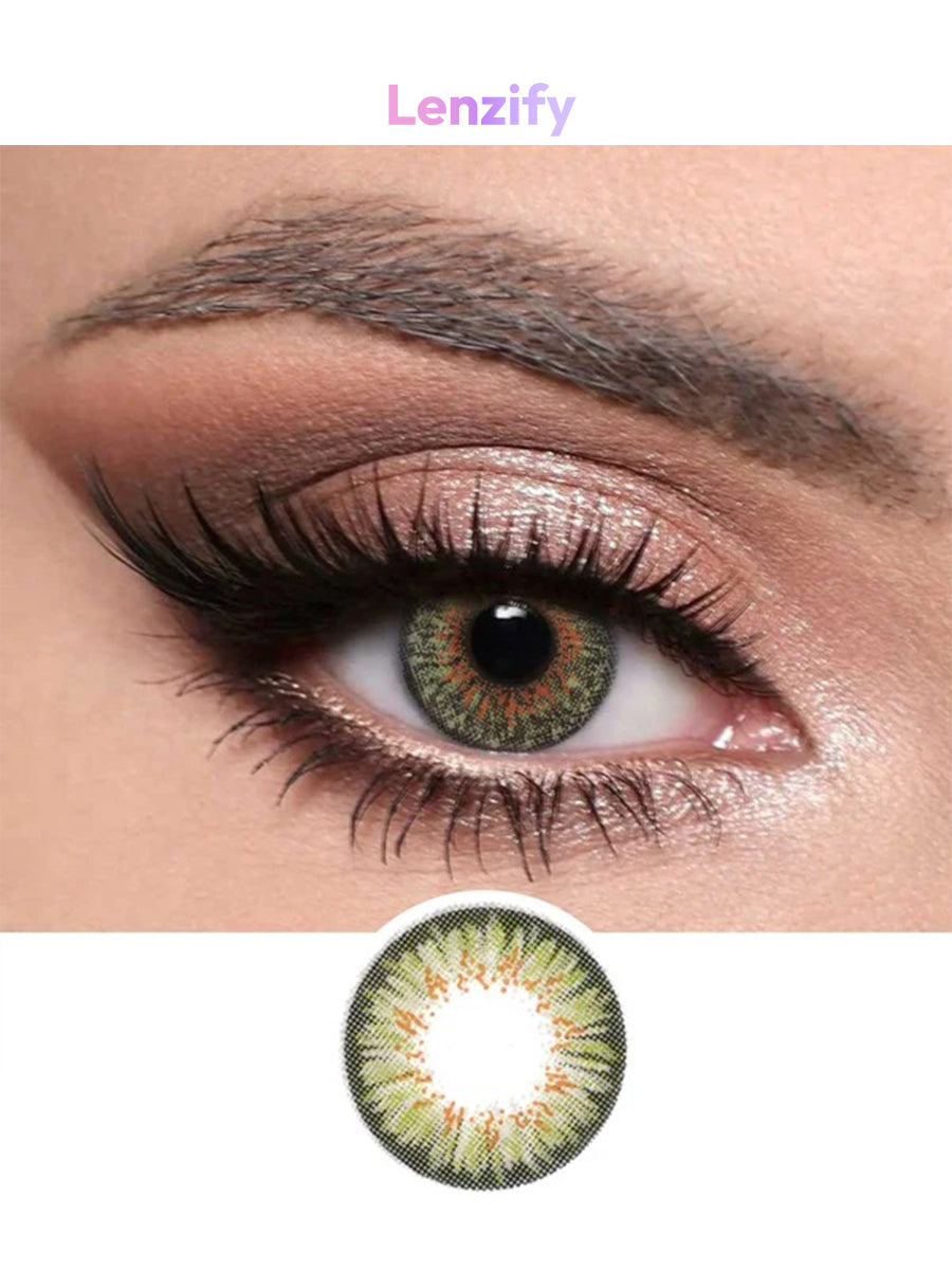 Lumiere Green Contact Lens