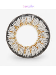 Expressive Gray Contact Lens
