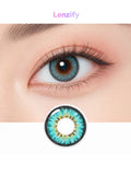 Aqua Marine Plano Contact Lens