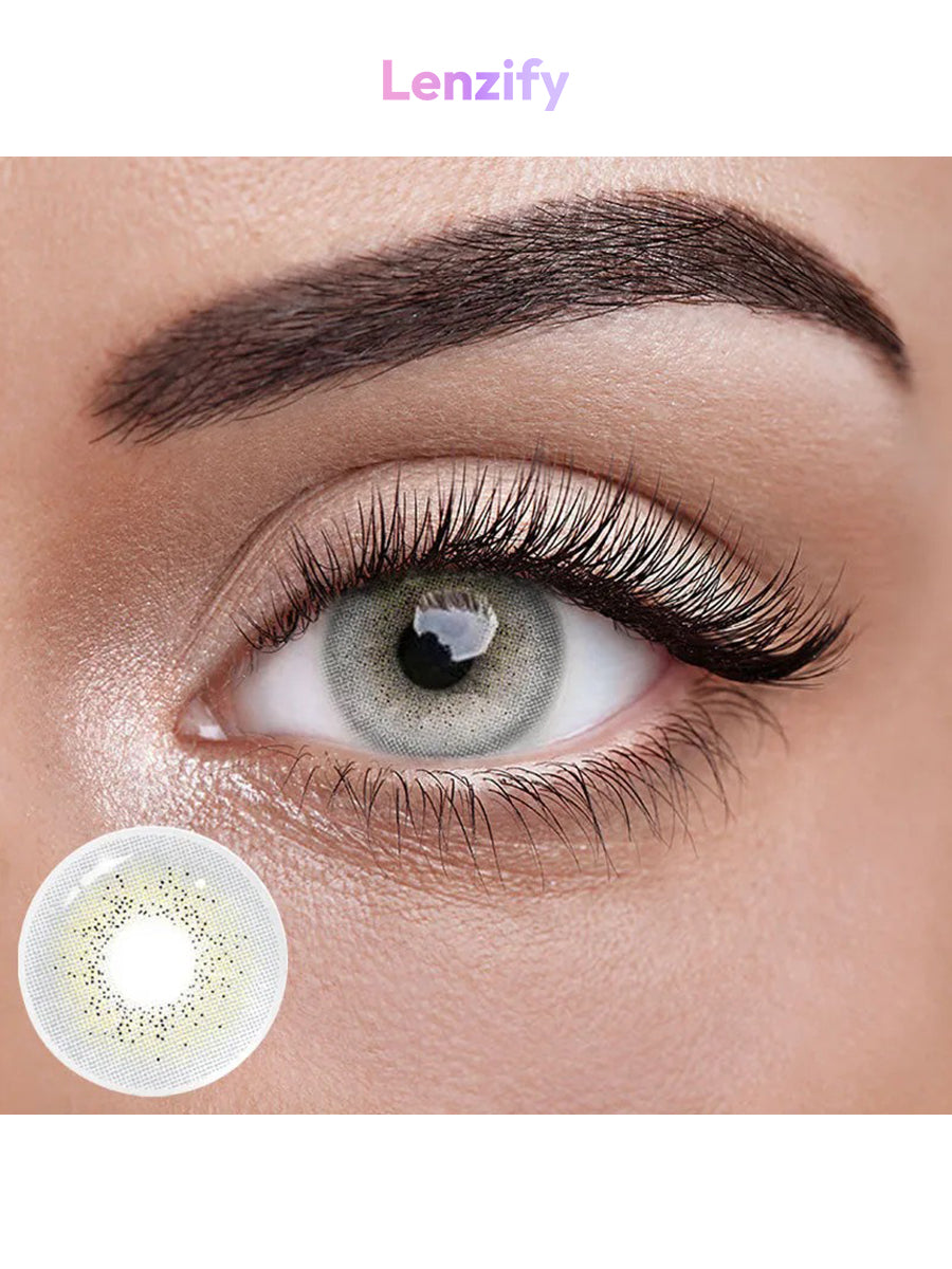 Ocean Cyan Grey Contact Lense
