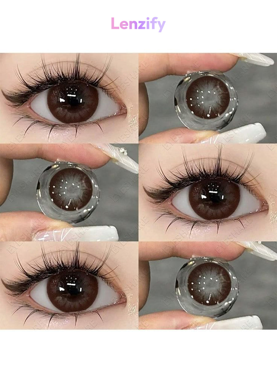 Flare Brown Contact Lenses
