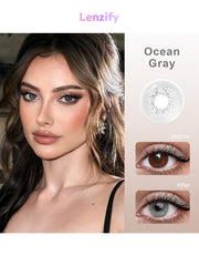 Ocean Grey Contact Lens
