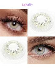 Ocean Cyan Grey Contact Lense