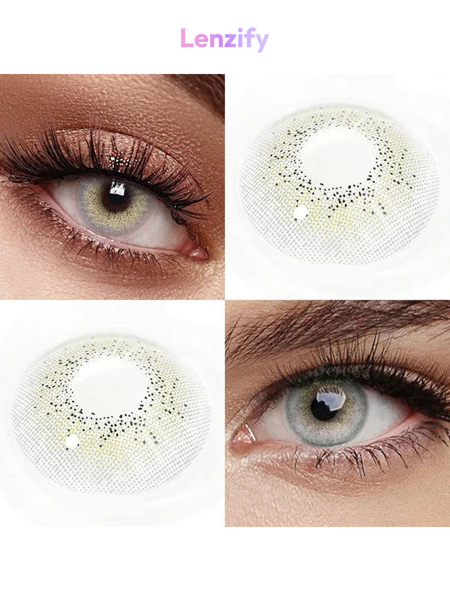 Ocean Cyan Grey Contact Lense