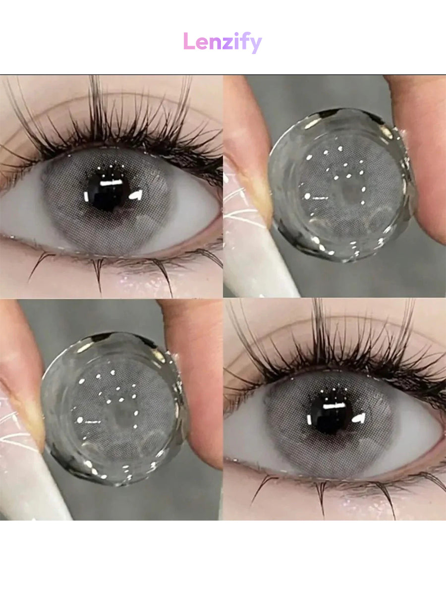 Natural Cool Gray Contact Lens - Bella Lens