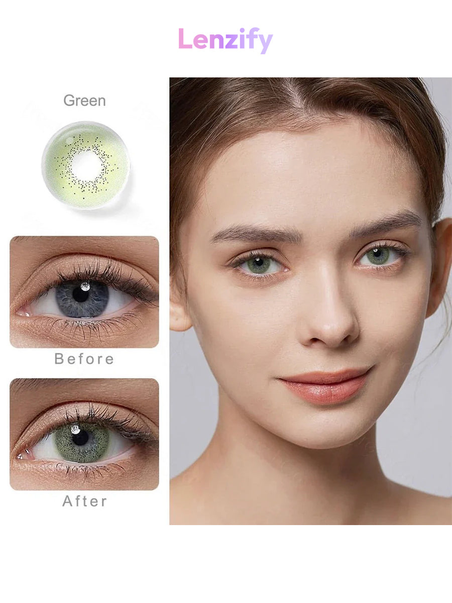 Ocean Green Contact Lenses