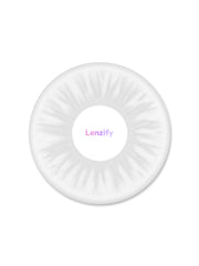 Icy Flare White Contact lens