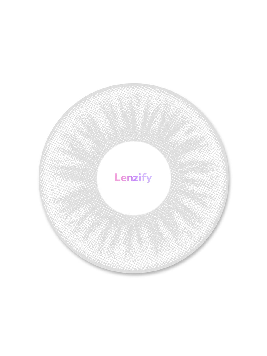 Icy Flare White Contact lens