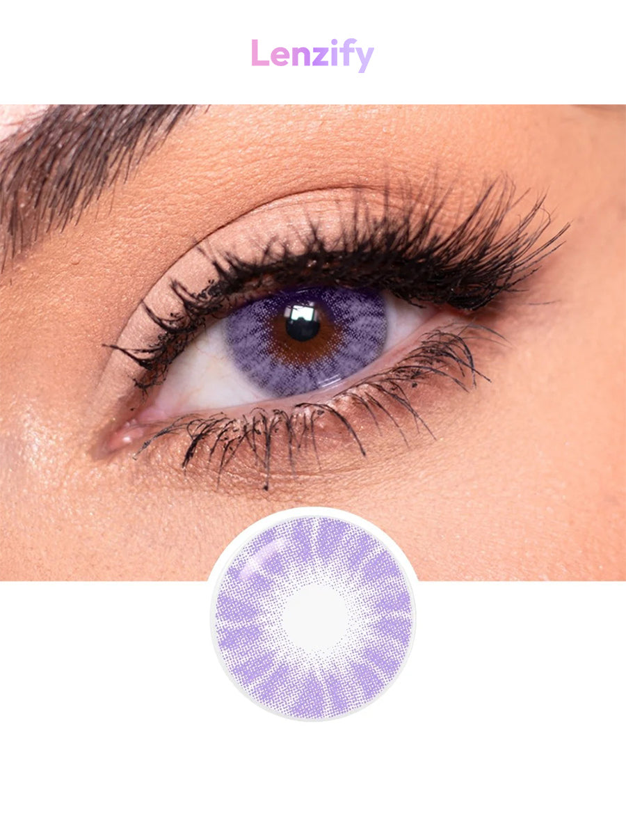 Flare Violet Contact Lens