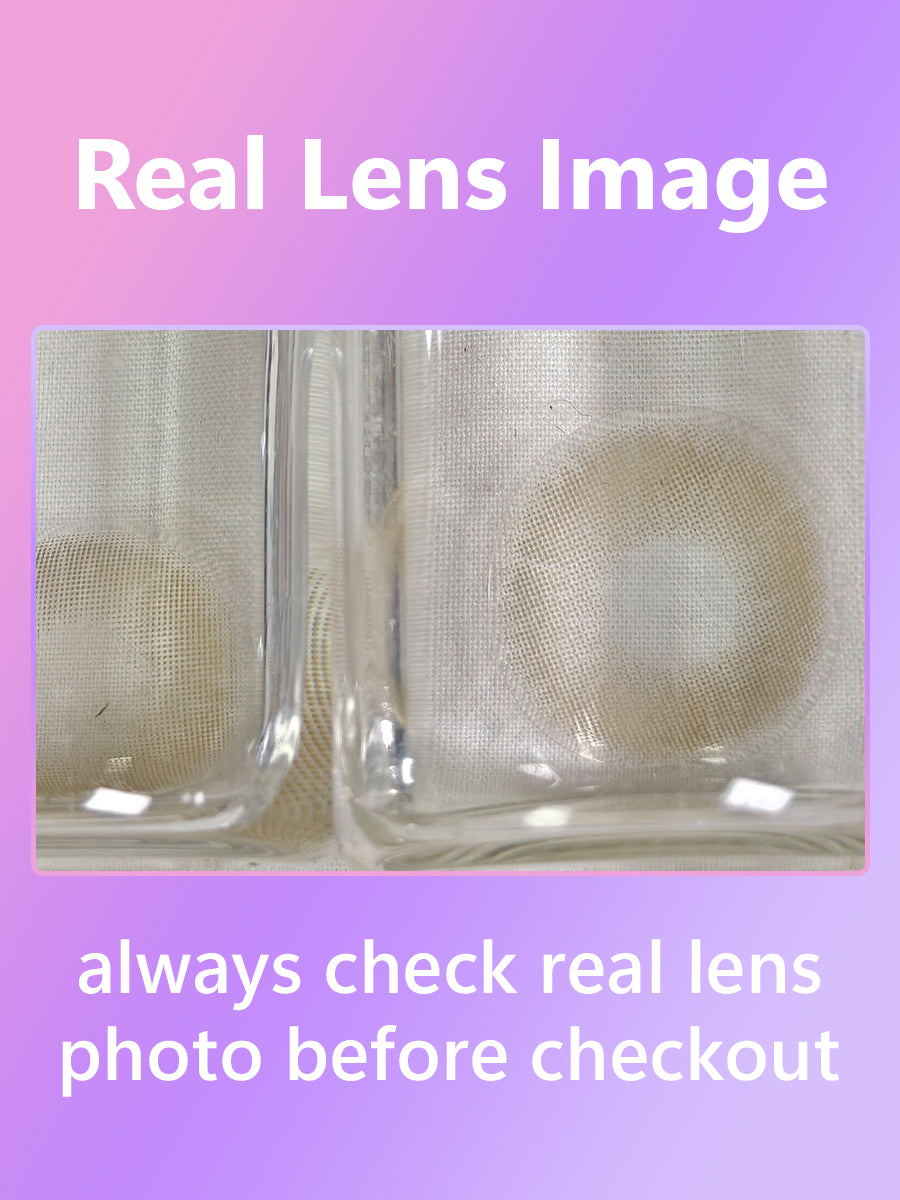 Hazel Beige Contact Lens - Bella Lens